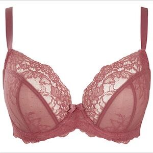 Panache Lace Bra in Dusty Rose 32HH